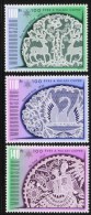 HUNGARY 2002 CULTURE Glass Art Jewelry HALAS LACE - Fine Set MNH - Nuevos