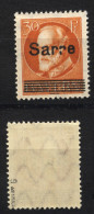 Saar,23,G,xx,gep. - Unused Stamps