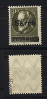 Saar,24,DI,xx,gep. - Unused Stamps