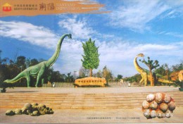 Dinosaur Fossils , Nanyang Dinosaur Egg    ,  Prepaid Card - Fossilien