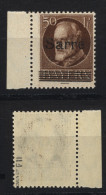 Saar,25,FII,xx,gep. - Unused Stamps