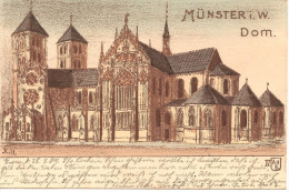 RARE : MUNSTER IN W Dom En 1904 - Muenster