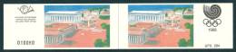 Greece  1988 Seoul Olympic Games Booklet 2-side Perforation MNH - Markenheftchen