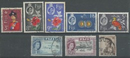 140017821  FIJI   YVERT   Nº  157/160/162/162A/164/166/167 - Fidji (...-1970)