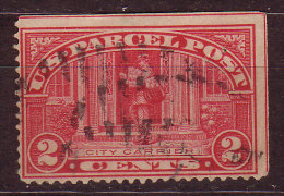 - ETATS UNIS - 1912 - YT  N° 2 Colis Postaux - Oblitéré  - Facteur De Ville - Reisgoedzegels