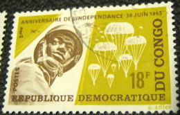 Congo DR 1965 The 5th Anniversary Of Independence 18f - Used - Afgestempeld