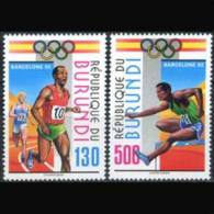 BURUNDI 1992 - Scott# 695-6 Olympics Set Of 2 MNH (XN839) - Ungebraucht