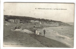 CPA  PREFAILLES (Loire Atlantique) - La Plage De Quirouard - Préfailles