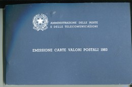 1983 Italia - Annata Completa ** MNH Nel Libretto Ufficiale - Années Complètes