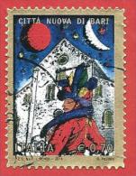 ITALIA REPUBBLICA USATO - 2014 - Città Nuova Di Bari - € 0,70 - S. 3470 - 2011-20: Oblitérés