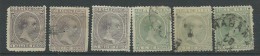 140017885  CUBA  EDIFIL  Nº LOTE   USED/MH - Cuba (1874-1898)