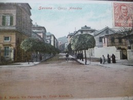 CPA Savona. Corso Amadéo - Savona