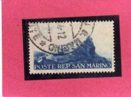 SAN MARINO 1945 1946 ESPRESSI VEDUTA SPECIAL DELIVERY VIEW ESPRESSO LIRE 10 USATO USED - Express Letter Stamps