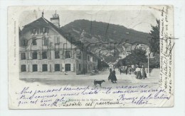 Val-de-Travers   (Suisse, Neuchâtel) : L'avenue De La Gare à Fleurier  En 1902 (animé) PF. - Fleurier