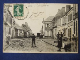 NESLE Faubourg St NICOLAS 1908 - Nesle