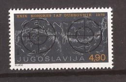 1978  1743  ASTRONOMIA IAF  JUGOSLAVIJA JUGOSLAWIEN  KONGRESS IAF DUBROVNIK KROATIEN   MNH - Neufs