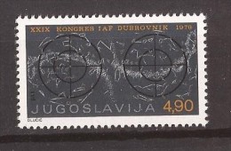 1978  1743  ASTRONOMIA IAF  JUGOSLAVIJA JUGOSLAWIEN  KONGRESS IAF DUBROVNIK KROATIEN   MNH - Ongebruikt