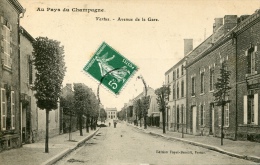 Champagne - VERTUS - Avenue De La Gare - Vertus