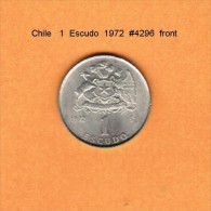 CHILE   1  ESCUDO  1972  (KM # 197) - Cile