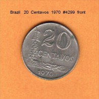 BRAZIL   20  CENTAVOS  1970  (KM # 579.1) - Brésil