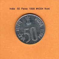 INDIA   50  PAISE  1998  (KM # 69) - India