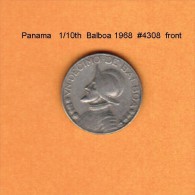 PANAMA   1/10th  BALBOA  1986  (KM # 10a) - Panama