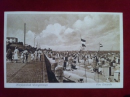 AK Nordseebad Wangerooge Am Strande 1934 - Wangerooge