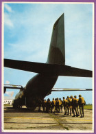 TRANSALL C. 160 Vue Arrière Pendant L'Embarquement Rückansicht Während Des Einstiegs Carte Grand Format 17,5 X 12,5 Cm - Paracaidismo