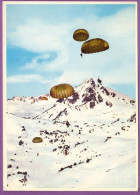 TRANSALL C. 160 - Largage En Montagne Abwurf Im Hochgebirge Carte Grand Format 17,5 X 12,5 Cm - Parachutisme