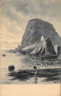 [DC5604] CARTOLINA - SCOZIA DUMBARTON CASTLE - CP - NV - Old Postcard - Dunbartonshire