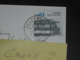 LETTRE PORTUGAL AVEC YT 3129 - TRAMWAY PORTO - SOAJO PARC NATUREL - - Cartas & Documentos