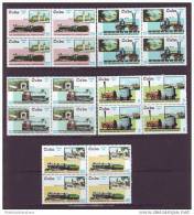 2002.101 CUBA 2002 FERROCARRIL. RAILROAD. RAYLWAYS. LOCOMIVE. 165 ANIVERSARIO DEL FERROCARRIL DE CUBA. MNH. BLOCK 4 - Nuovi