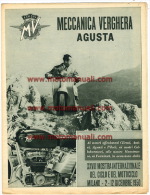 MV Agusta Moto Rivista Aziendale Per Concessionari 1950 Depliant Originale Genuine Factory Brochure Prospekt - Motores