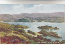 Old Postcard, Kyles Of Bute Loch Ridden (pk14776) - Bute