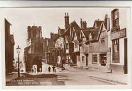 Old Postcard, Leicester's Hospital And West Gate, Warwick (pk14782) - Warwick