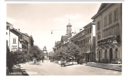 Schweiz - Langenthal - Marktgasse - Alte Karte 1938 - Langenthal