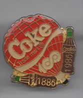 Pin's Boisson / Coca Cola - Coke, 100 Ans 1986 - 1986 (montgolfière) - Coca-Cola