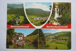 (5/6/77) AK "Menzenschwand" Hochschwarzwald, Mehrbildkarte Mit 5 Ansichten - Hochschwarzwald