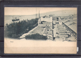 Cpa Egypte, Suez, Vue Aérienne - Suez