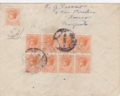 MONACO   LETTRE RECOMMANDEE POUR LA ROUMANIE  1926 - Cartas & Documentos