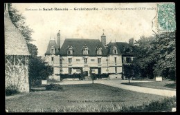 Cpa Du 76 Environs De Saint Romain  Grainbouville  Château De Goustimesnil   JUI36 - Saint Romain De Colbosc