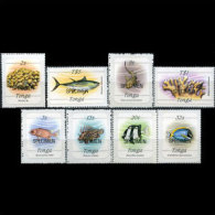 TONGA 1984 - Scott# 564-579 Marine Life Specimen Set Of 8 MNH (XK411) - Tonga (1970-...)