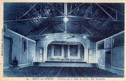 BRAY Sur SOMME  -   Intérieur De La Salle Des Fêtes ,  Rue Gambetta - Bray Sur Somme