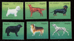 (cl 23 - P5) Angola ** N°  1151 à 1156 (ref. Michel Au Dos)- Chiens - Angola