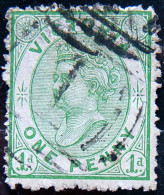 VICTORIA 1873 1d Queen Victoria USED Scott132 CV$3 - Gebraucht