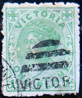 VICTORIA 1880 1d Queen Victoria USED Scott141 CV$3 - Gebruikt