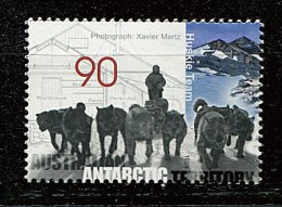 (cl 23 - P6) Antarctique Australien ** N°  121 -(ref. Michel Au Dos) Chiens De Traineau - Unused Stamps