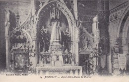 Cp , 56 , JOSSELIN , Autel Notre-Dame Du Roncier - Josselin