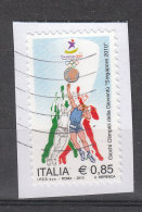 Italia   -   2010.  Olimpiade Giovanile " Singapore 2010 ". Self-adhesive - Verano 2014 : Singapur (Juegos Olímpicos De La Juventud)