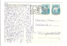 AUTRICHE - AUSTRIA - OSTERREICH - CARTE POSTALE - TIMBRE ET CACHET - Franking Machines (EMA)